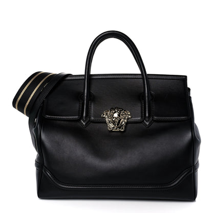 Versace Calfskin Medium Palazzo Empire Bag Black 1 of 14