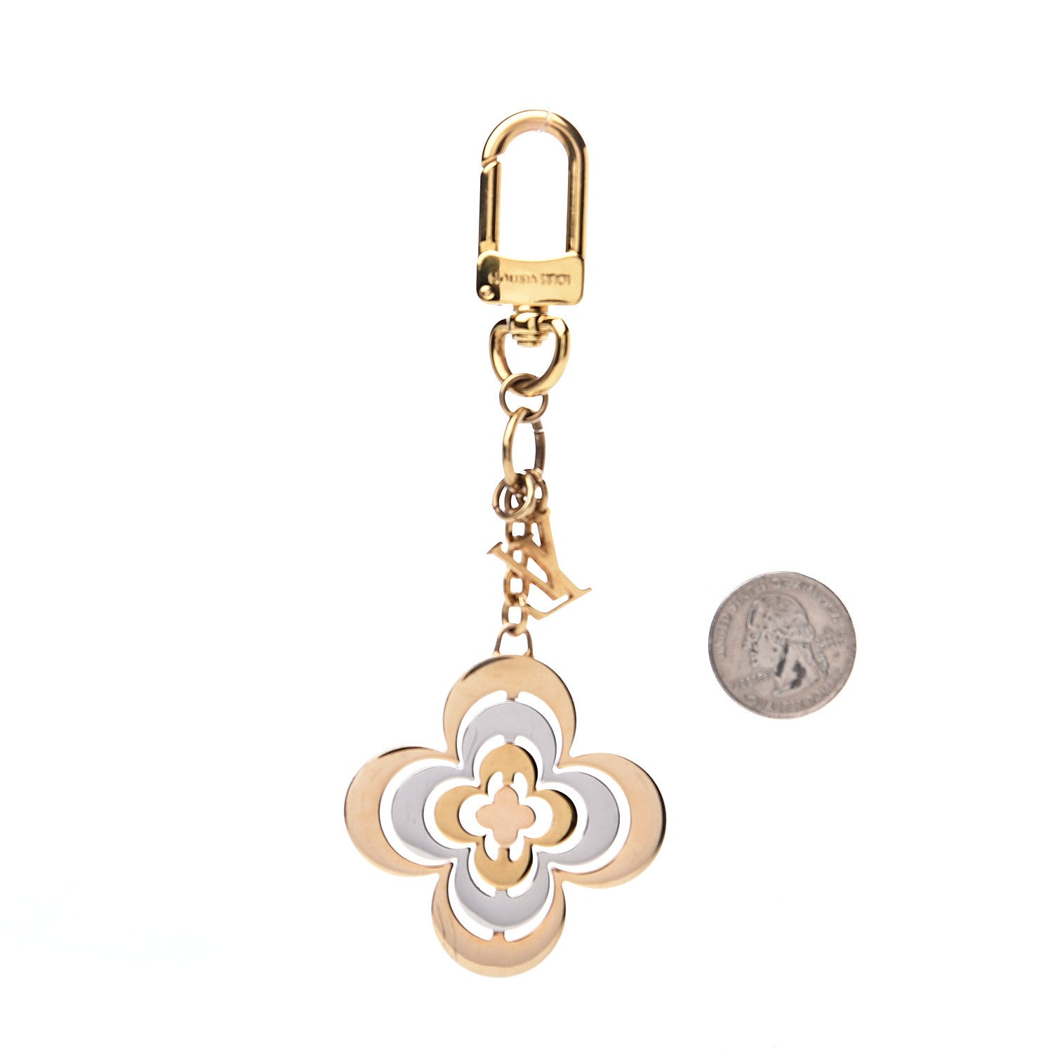 Louis Vuitton Bag Charm Key Holder 2 of 3