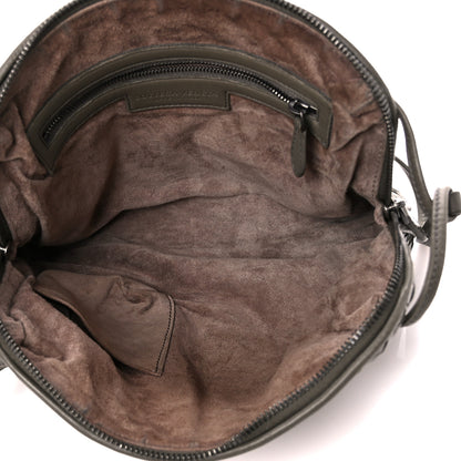 Bottega Veneta Nappa Intrecciato Nodini Crossbody Messenger Light Grey 5 of 11
