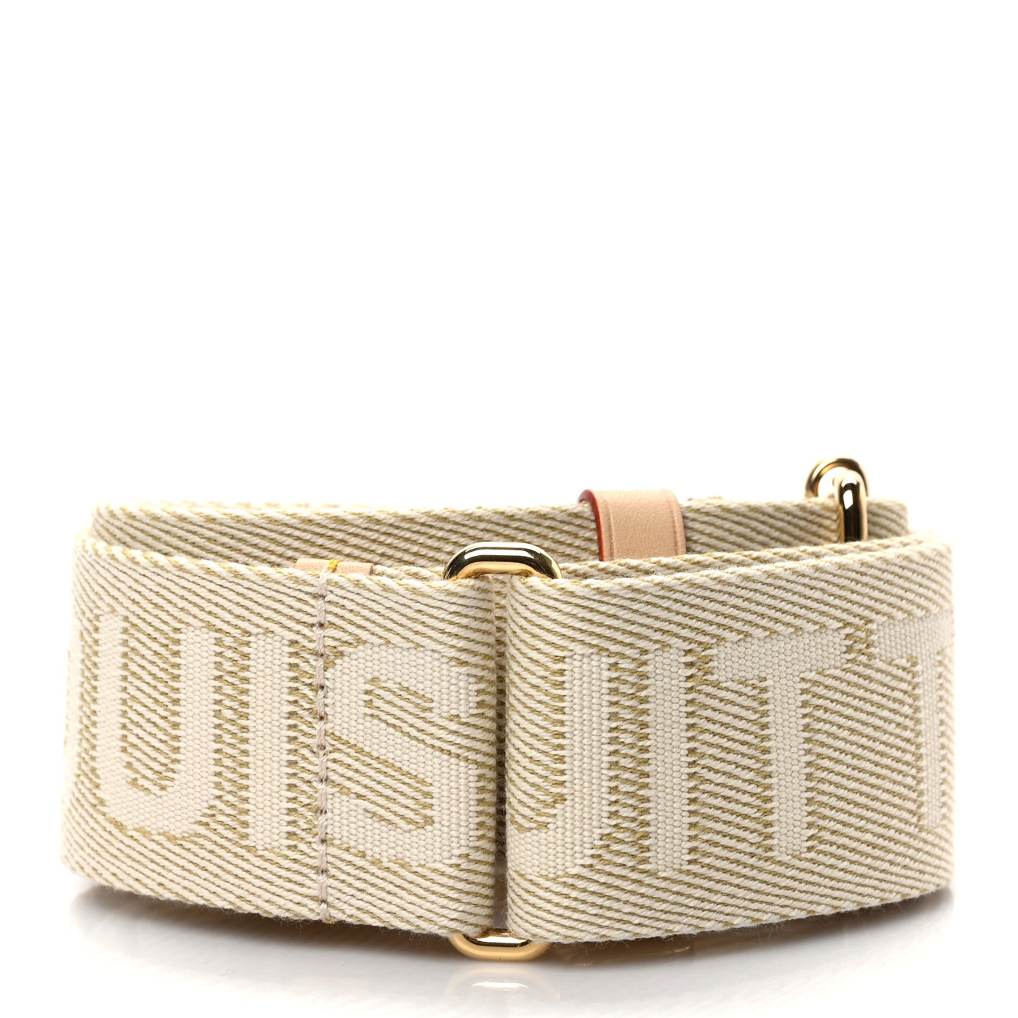 Nylon Coussin Shoulder Strap Beige