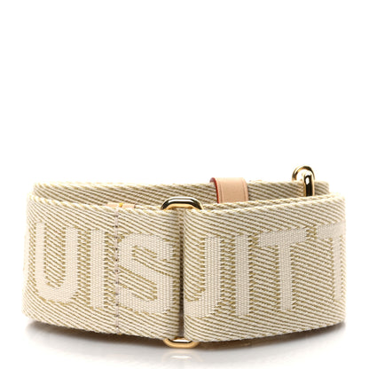 Louis Vuitton Nylon Coussin Shoulder Strap Beige 2 of 3