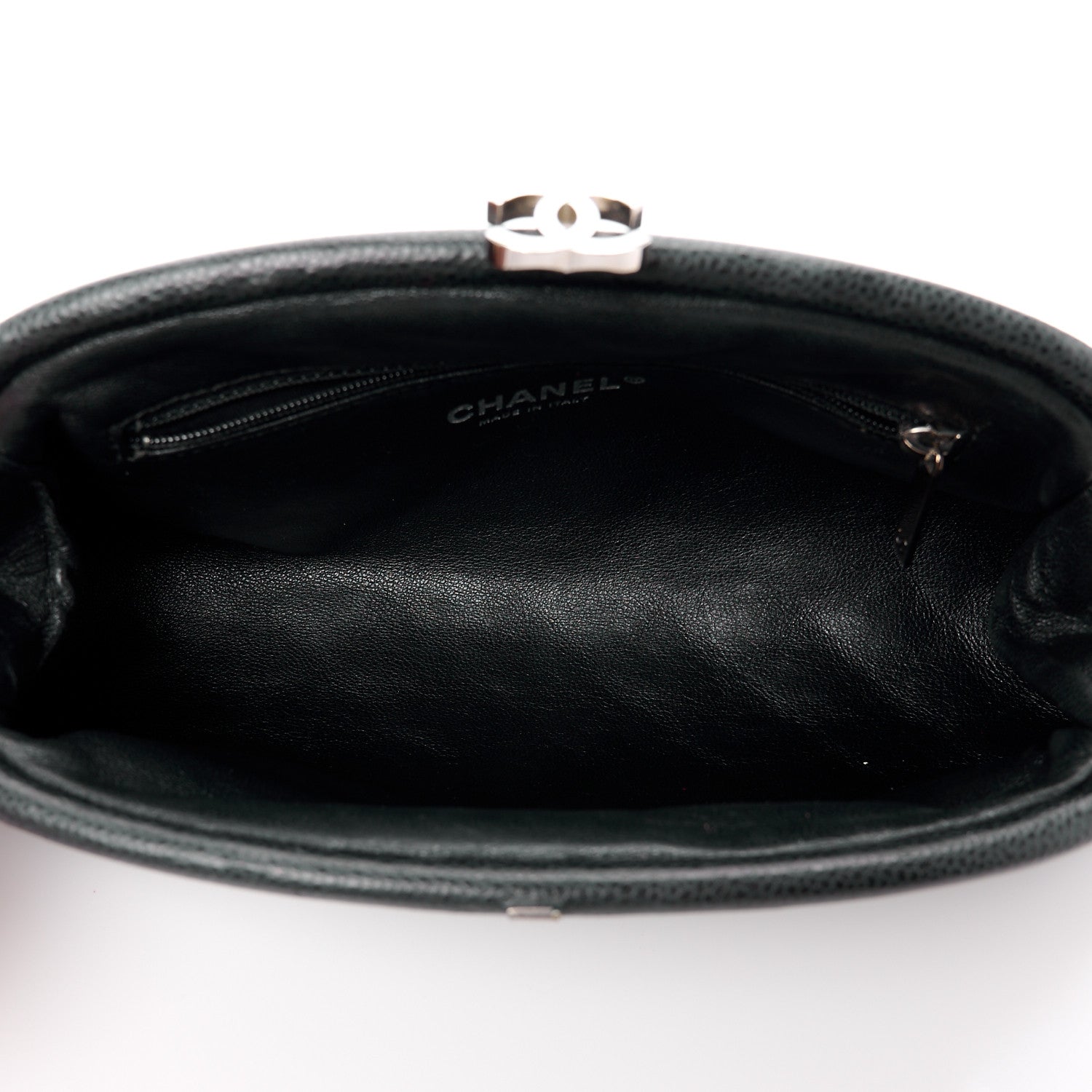 Chanel Caviar Quilted Timeless Clutch Black 5 of 12