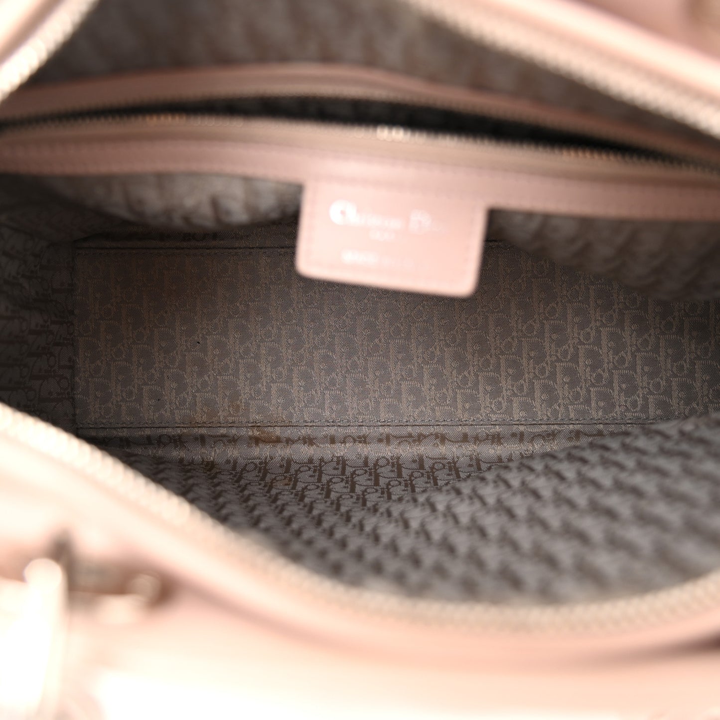 Lambskin Cannage Large Lady Dior Light Pink