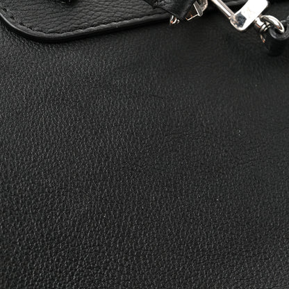 Louis Vuitton Calfskin Lockme Backpack Black 13 of 14