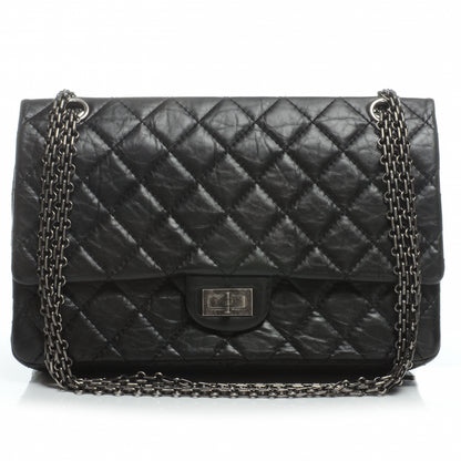 Chanel Aged Calfskin Quilted 2.55 Reissue 226 Flap Black 1 of 9