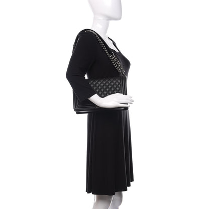 Chanel Caviar Quilted New Medium Boy Flap Black 3 of 12
