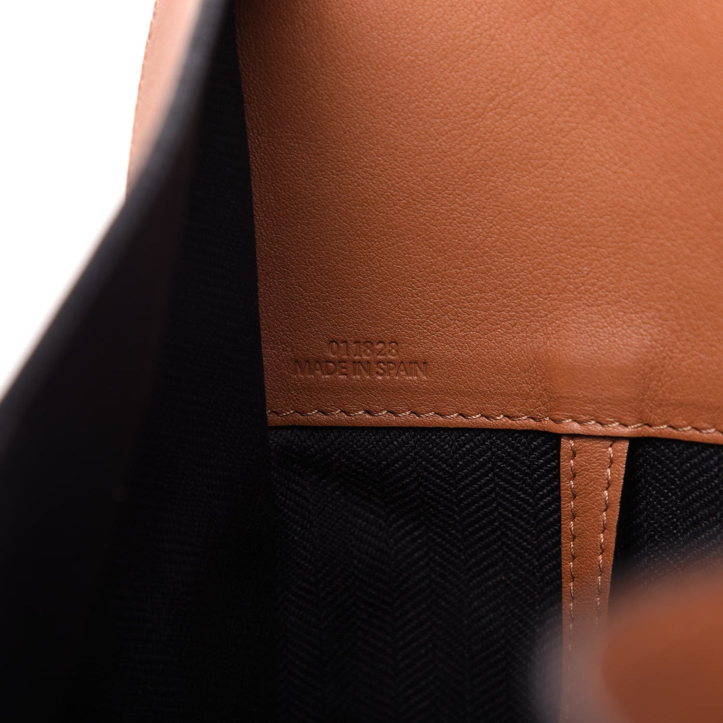Calfskin Small Hammock Shoulder Bag Tan