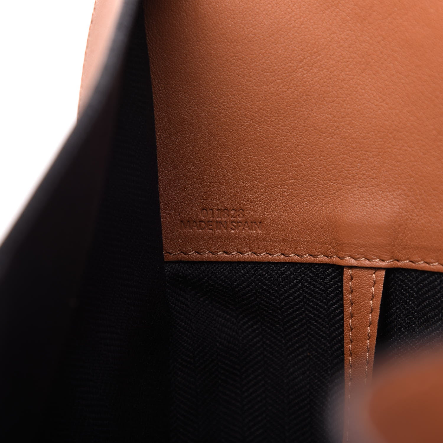 Loewe Calfskin Small Hammock Shoulder Bag Tan 9 of 10