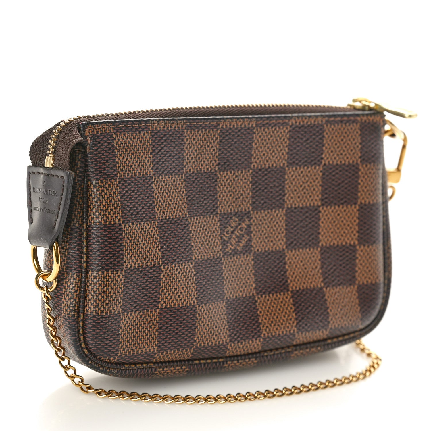 Louis Vuitton Damier Ebene Mini Pochette Accessories 3 of 10