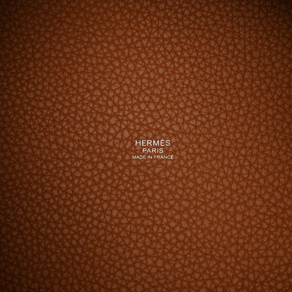 Hermes Taurillon Clemence Picotin Lock 22 MM Gold 7 of 9