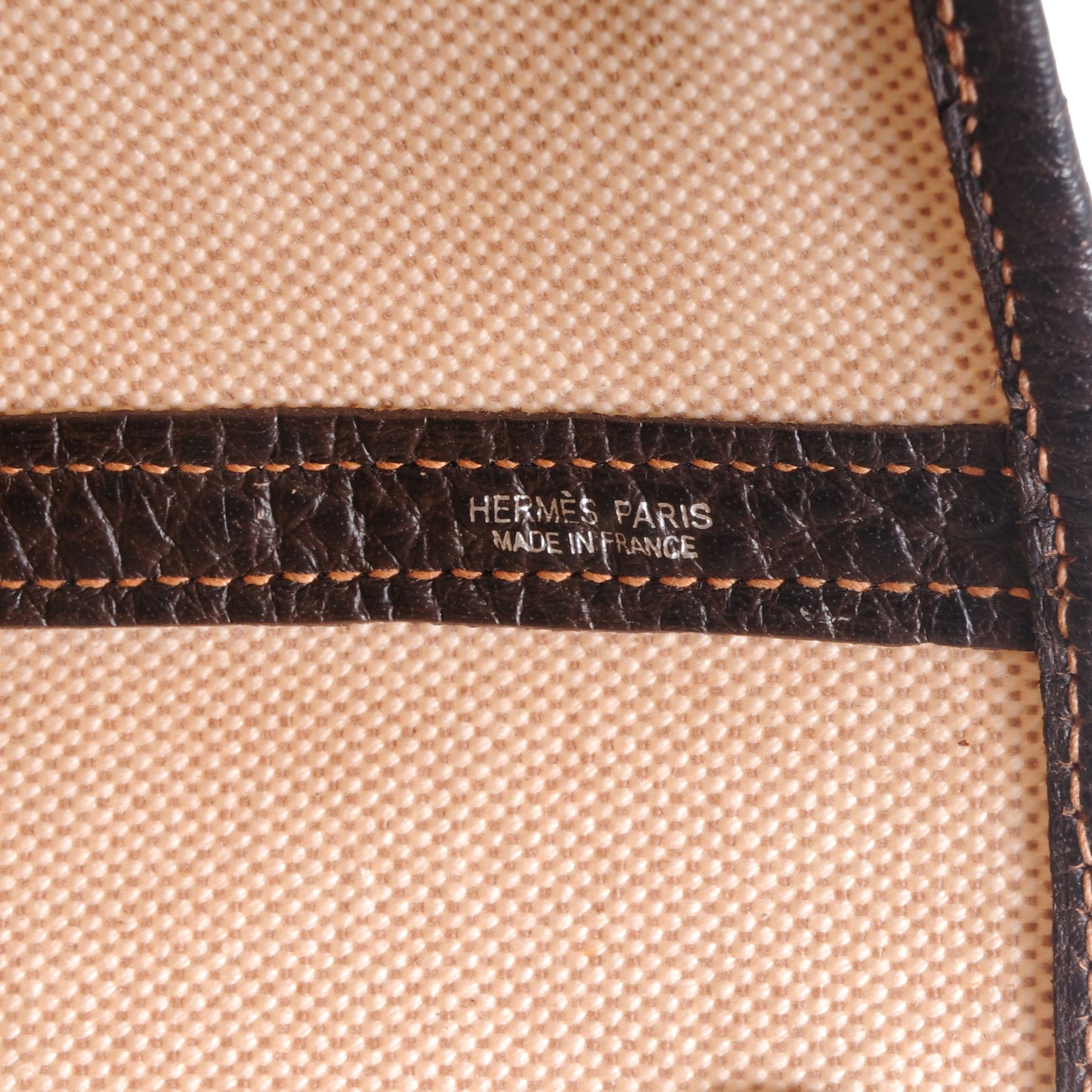 Toile Leather Garden File MM Ebene