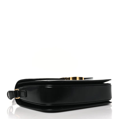 Celine Shiny Calfskin Medium Triomphe Black 4 of 9