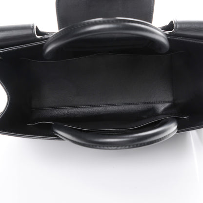 Christian Dior Grained Calfskin Medium Diorever Flap Black 5 of 7