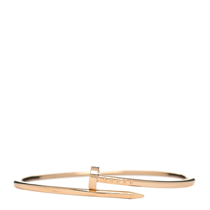 Cartier 18K Yellow Gold Small Juste Un Clou Bracelet 16 1 of 6