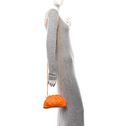 Bottega Veneta Butter Calfskin The Mini Pouch Tangerine 2 of 10