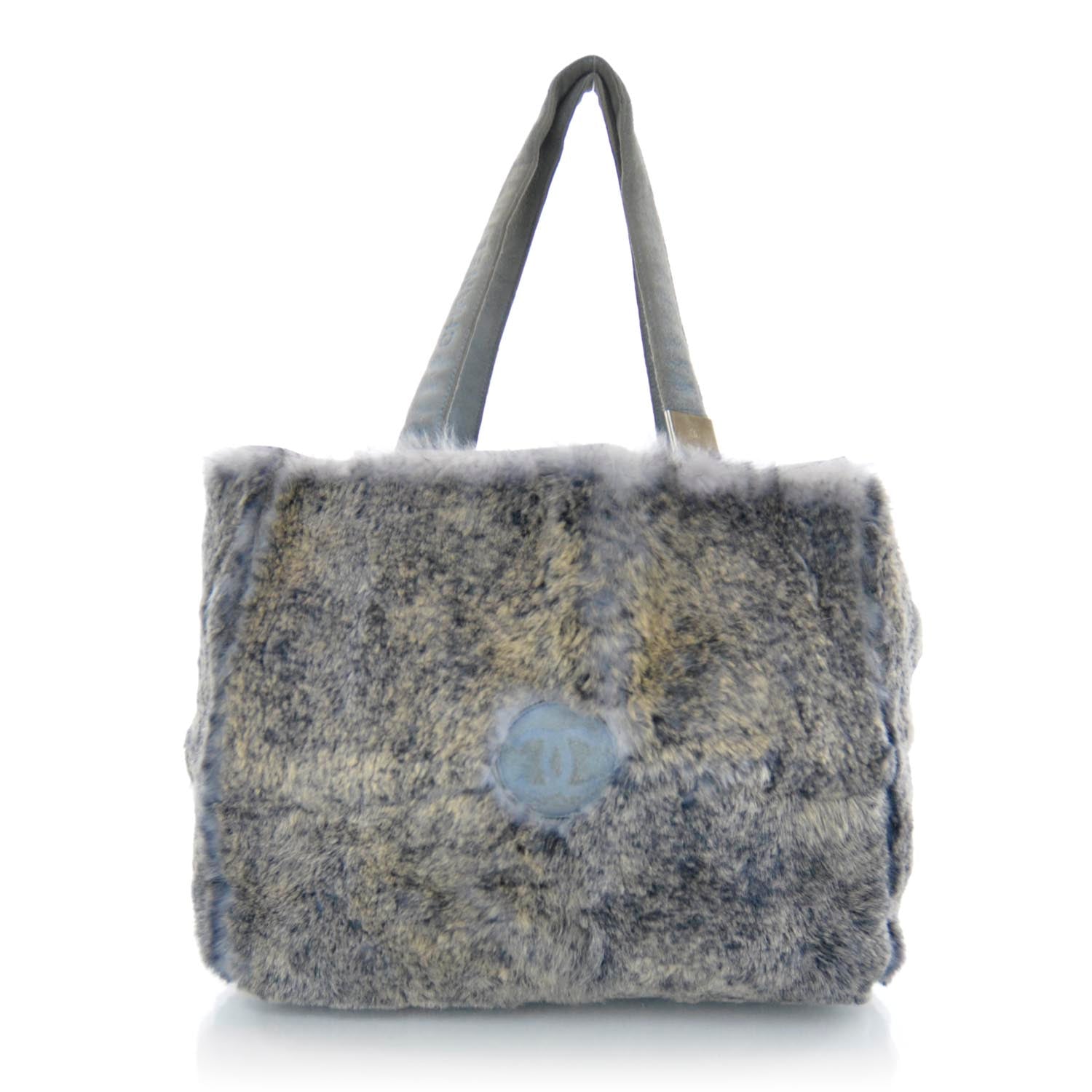 Chanel Lapin Rabbit Fur Tote 1 of 10