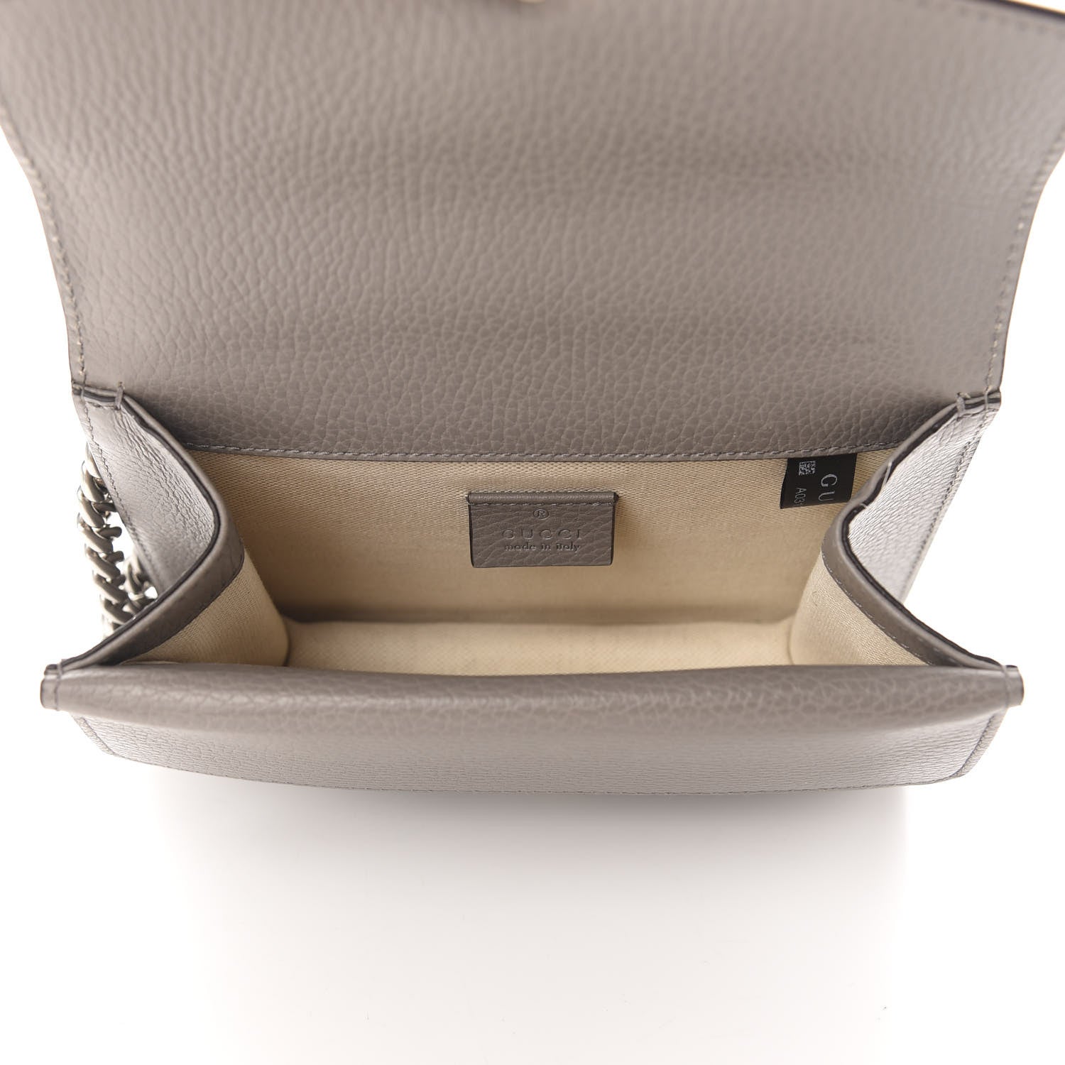 Gucci Calfskin Mini Dionysus Shoulder Bag Dusty Grey 5 of 10