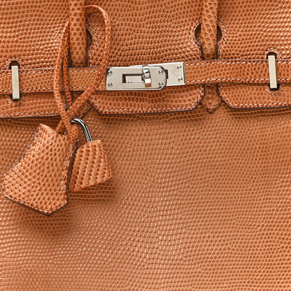 Hermes Lizard Birkin 25 Naturel 8 of 10