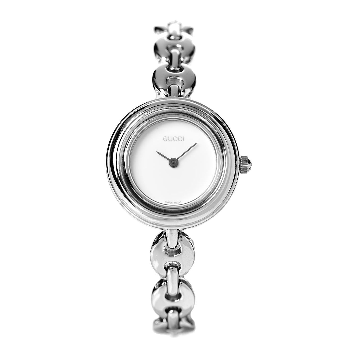 Stainless Steel 26mm Rice Link Interchangeable Bezel 1100L Quartz Watch