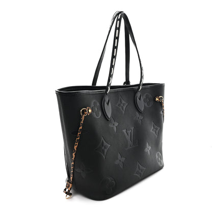 Louis Vuitton Empreinte Monogram Giant Wild at Heart Neverfull MM Black 4 of 10