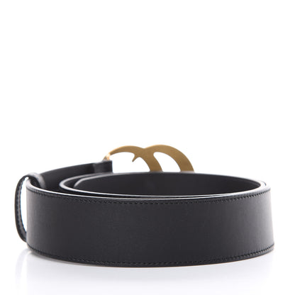 Gucci Calfskin Double G 40mm Belt 80 32 Black 3 of 5
