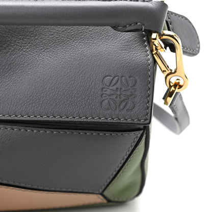 Loewe Calfskin Mini Puzzle Bag Asphalt Grey Nude 11 of 11