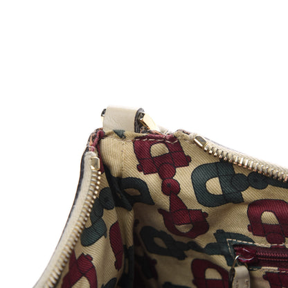 Gucci Guccissima Medium D Gold Hobo Off White 12 of 14