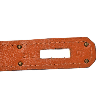 Hermes Chevre Mysore Birkin 30 Orange 7 of 12