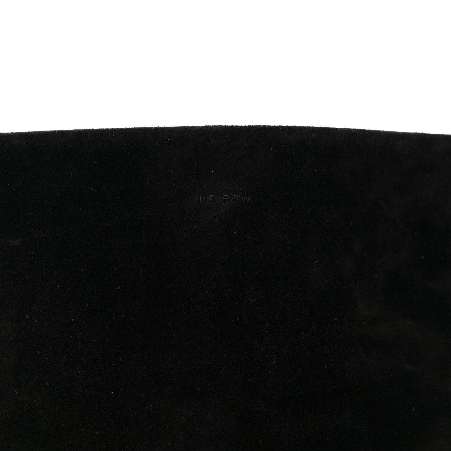 The Row Suede Calfskin Medium N/S Park Tote Black 8 of 12