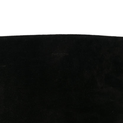 The Row Suede Calfskin Medium N/S Park Tote Black 8 of 12