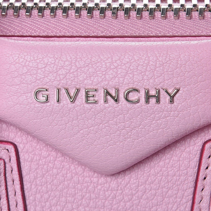 Givenchy Sugar Goatskin Mini Tri-Color Antigona Bright Pink White Fuchsia 6 of 10