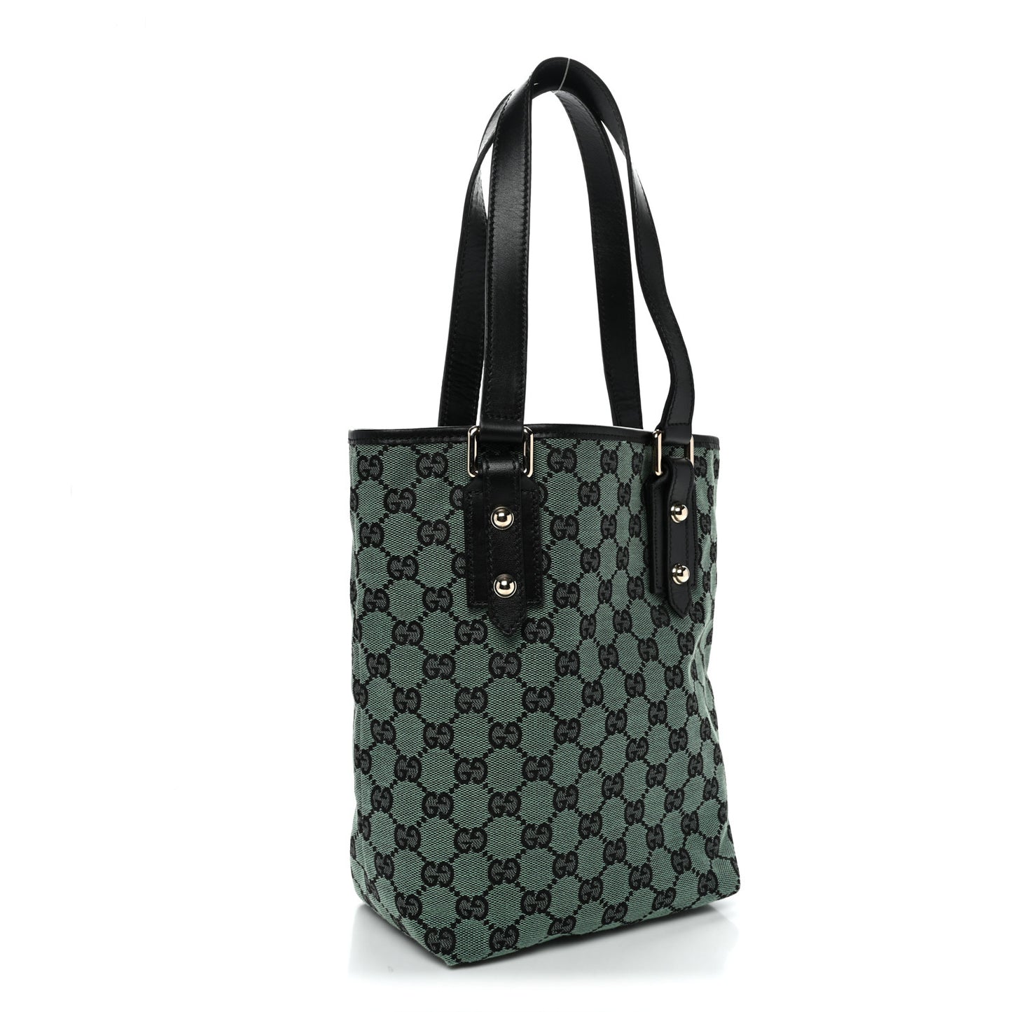 Monogram Tote Bag Green