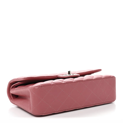 Chanel Lambskin Quilted Medium Double Flap Pink 4 of 12