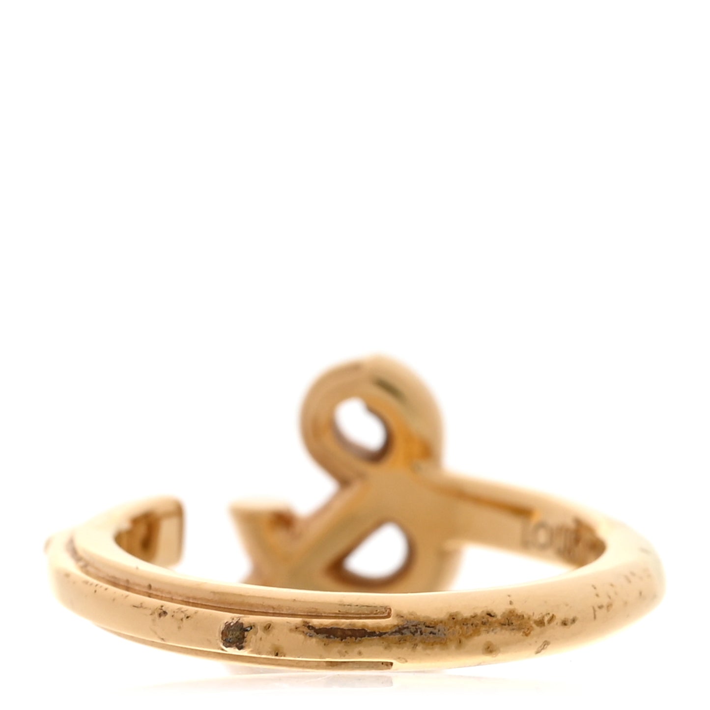 LV And Me Ampersand Ring S 50 5.5 Gold