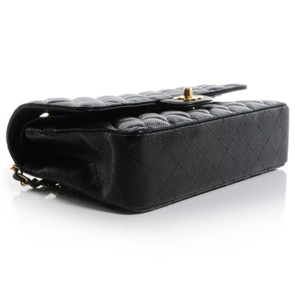 Chanel Caviar Quilted Medium Double Flap Black 4 of 8