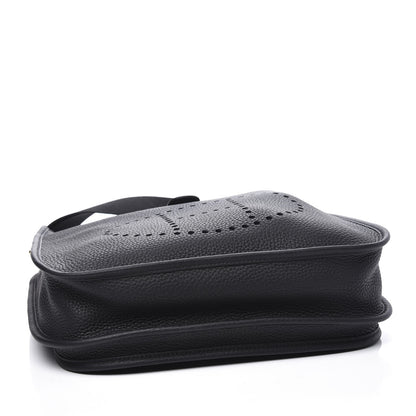 Hermes Taurillon Clemence Evelyne III PM Black 3 of 10