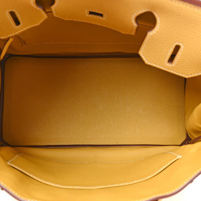 Hermes Togo Birkin 30 Curry 6 of 14