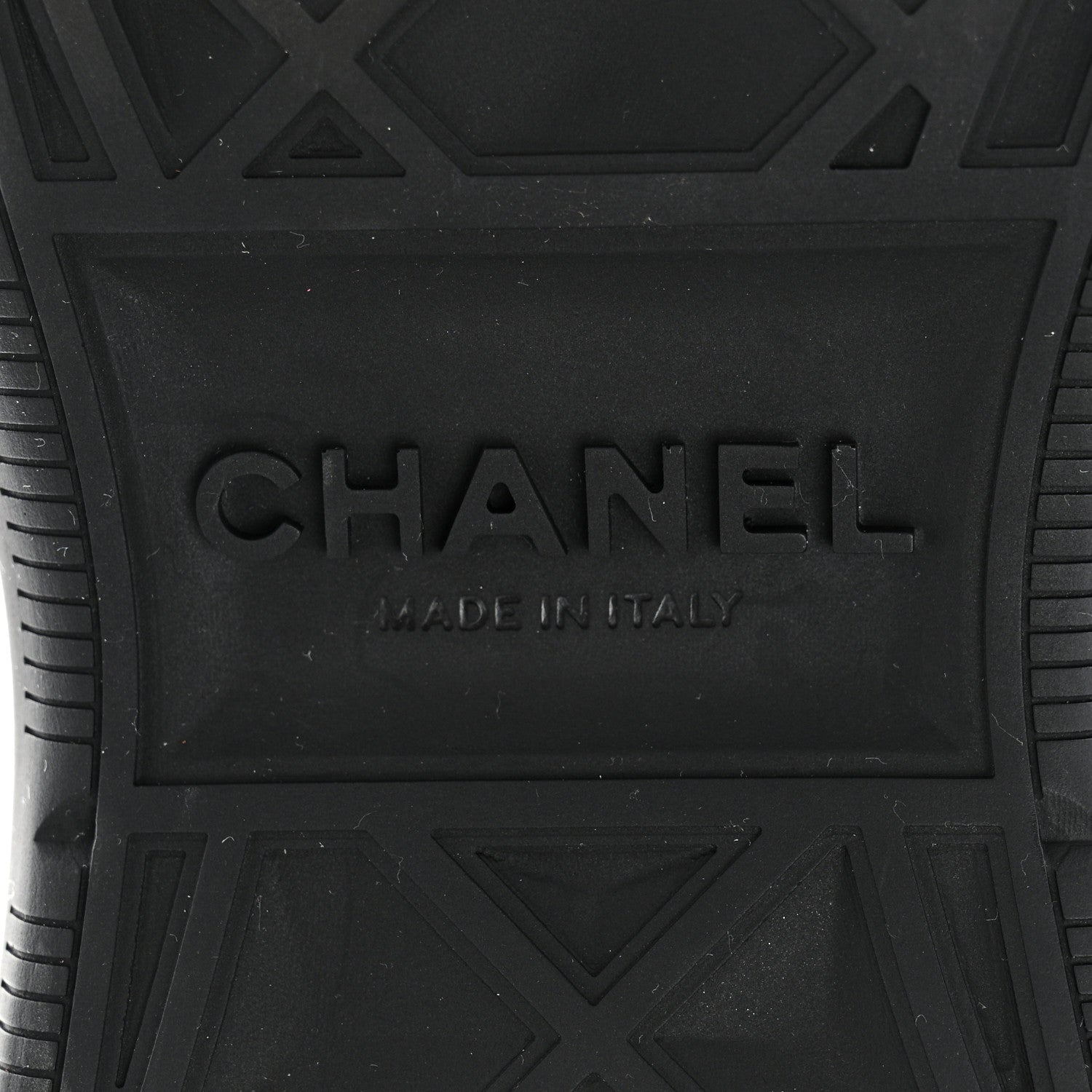 Chanel Suede Calfskin Nylon Grosgrain CC Sneakers 38.5 Light Blue 6 of 10