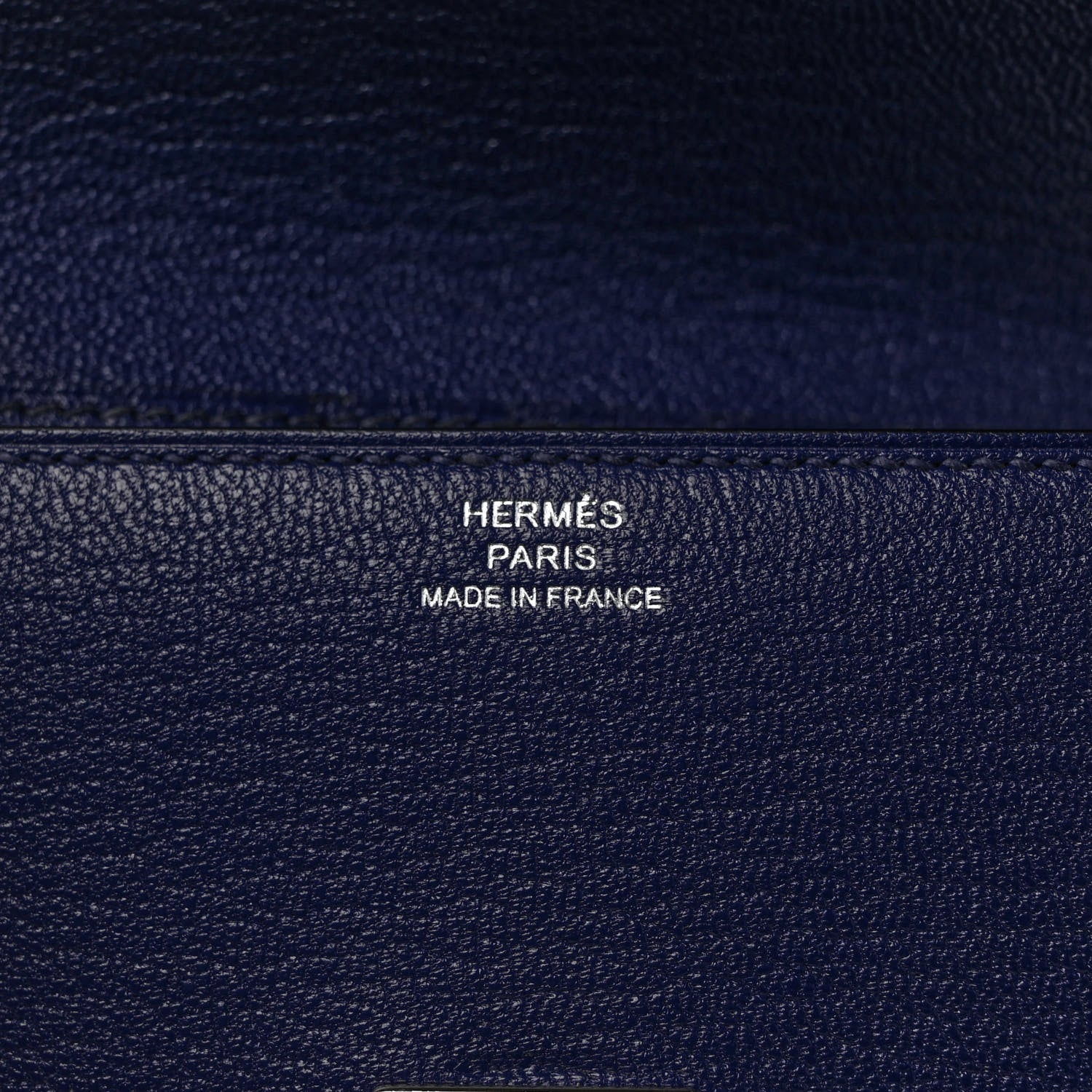 Hermes Chevre Mysore Clic 12 Wallet Bleu Electrique 6 of 8