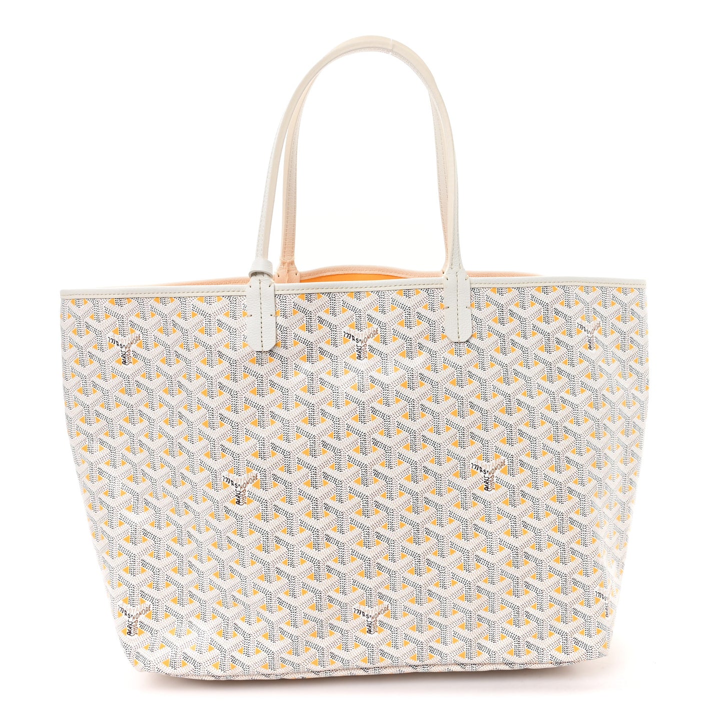 Goyardine Saint Louis Claire Voie PM White Yellow