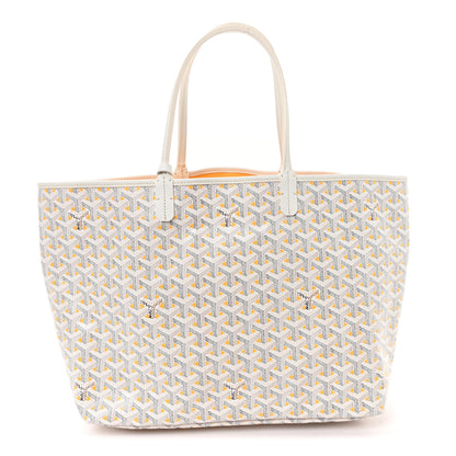 Goyard Goyardine Saint Louis Claire Voie PM White Yellow 1 of 11