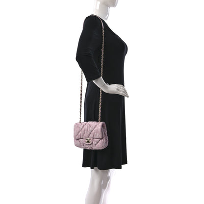 Chanel Printed Lambskin Quilted CC Mini Flap Pink 2 of 10
