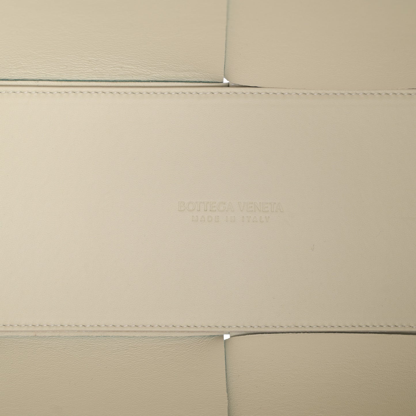 Nappa Maxi Intrecciato Large Arco Tote Linoleum
