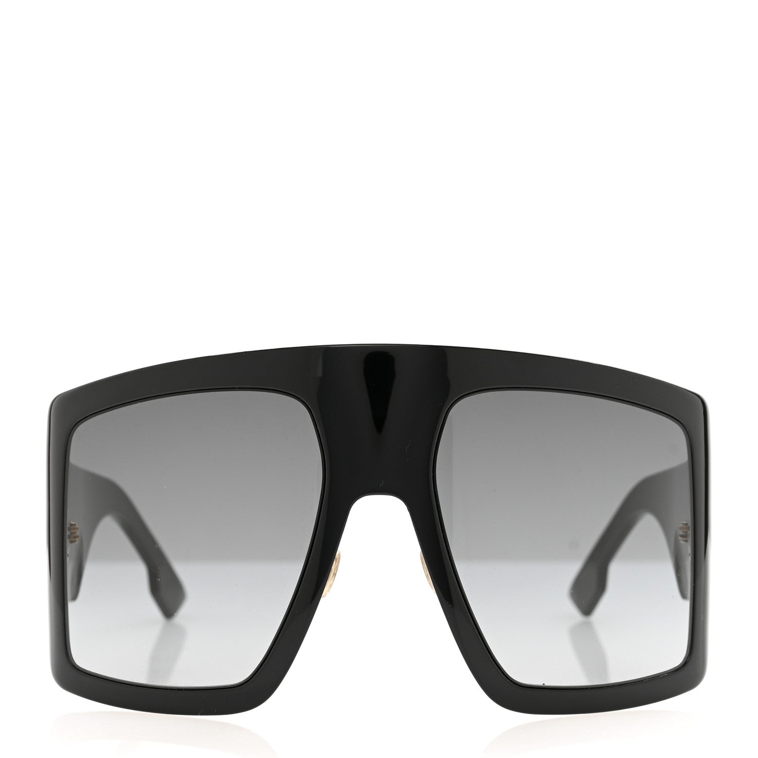 Christian Dior Acetate DiorSo Light 1 Shield Sunglasses Black 2 of 9