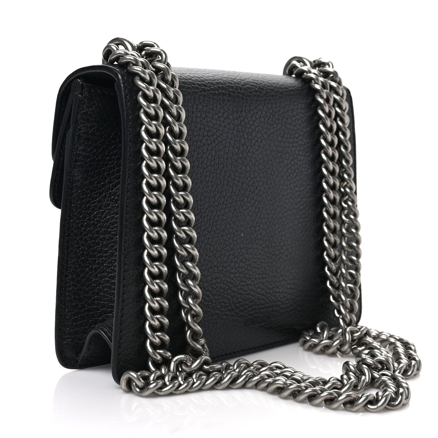 Calfskin Mini Dionysus Shoulder Bag Black
