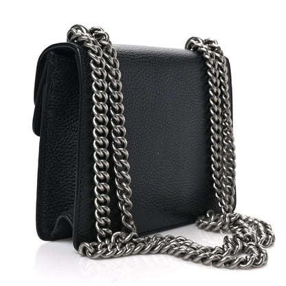 Gucci Calfskin Mini Dionysus Shoulder Bag Black 3 of 10