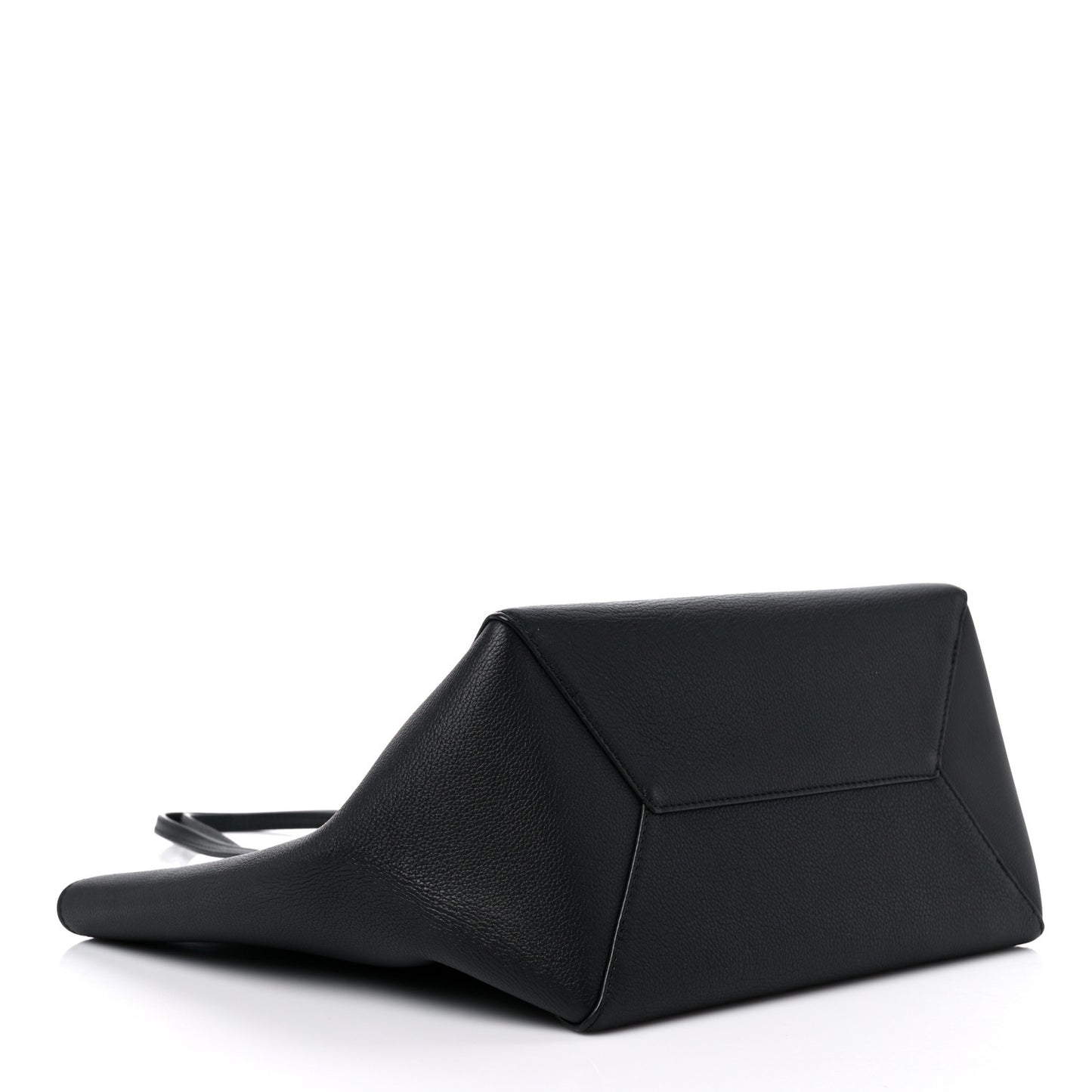 Calfskin Lockme Cabas Black