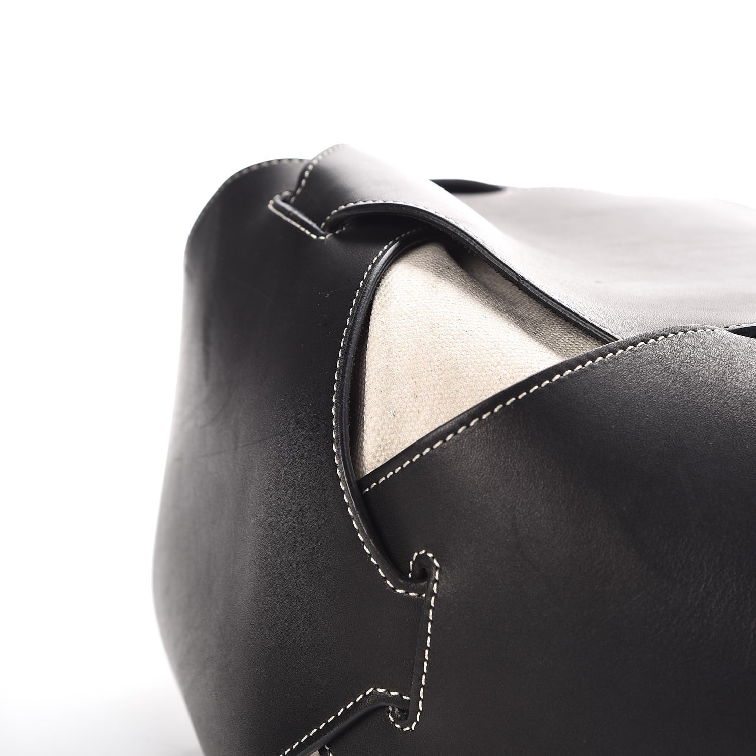 Celine Natural Calfskin Large Holdall Shoulder Bag Black 16 of 17