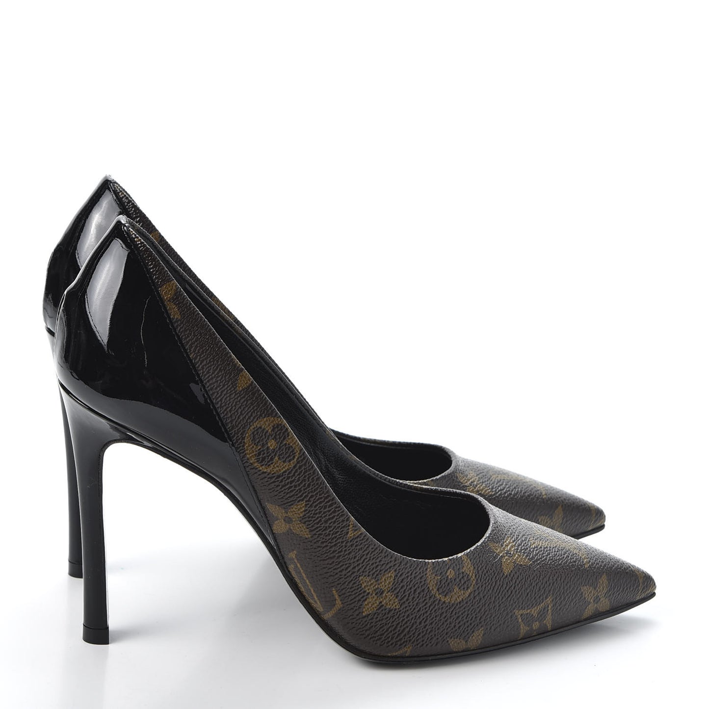 Monogram Cherie Pumps 37.5 Black