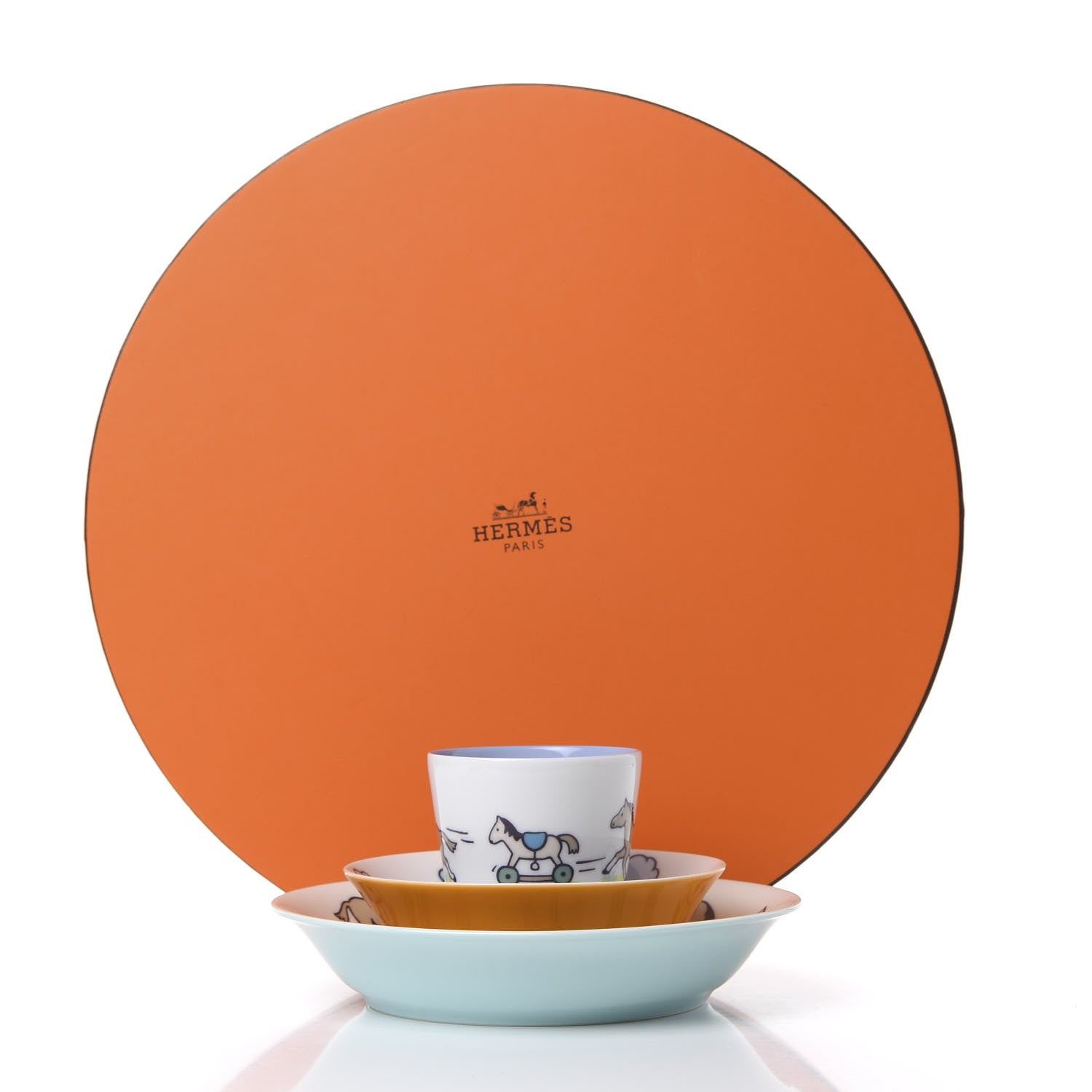 Hermes Porcelain Adada Set of 3 8 of 8